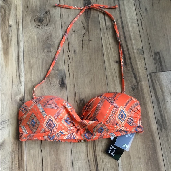 H&M Other - H&M Bandeau Bikini Top With Removable Straps
